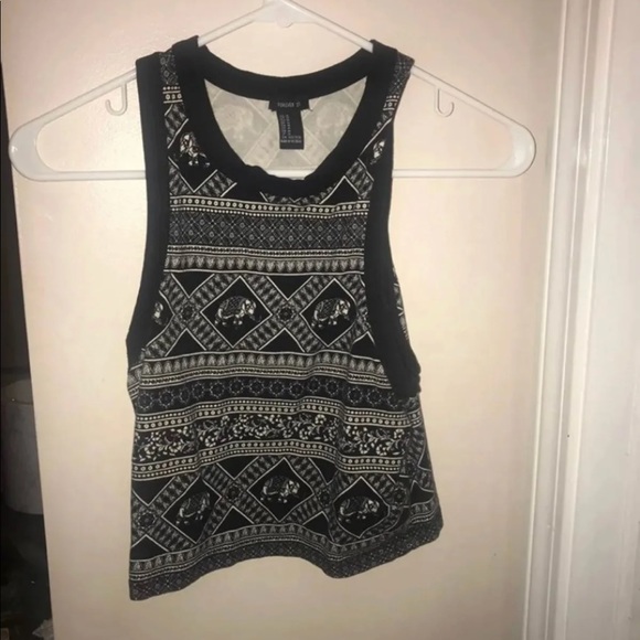 Elephant crop Top - Picture 4 of 4